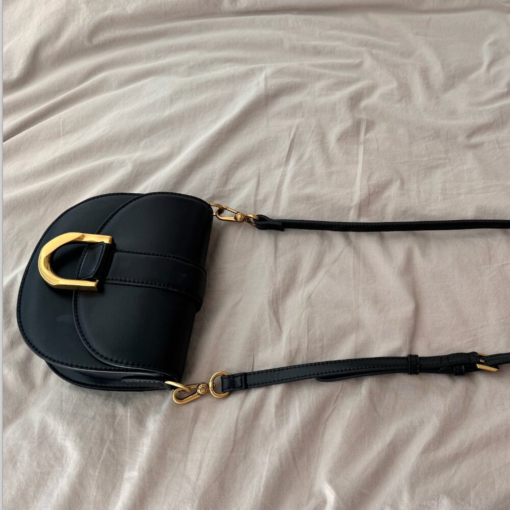 Charles & Keith black small bag